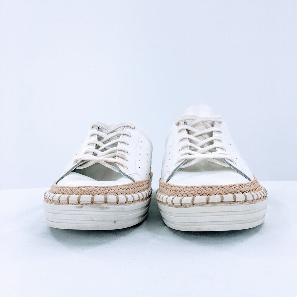 Sam Edelman Womens Sneaker White Leather Espadrille Kavi Sz 10 - Picture 3 of 14